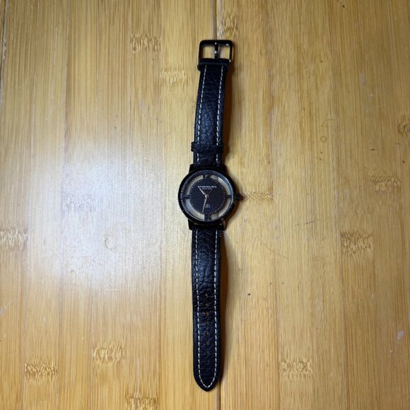 Stuhrling Original Cathedral Black Quartz Skeleton Watch 388G2.SET.04, 40mm - Picture 2 of 5